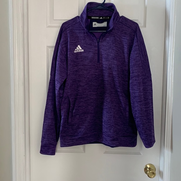 adidas Other - Purple Adidas Half Zip